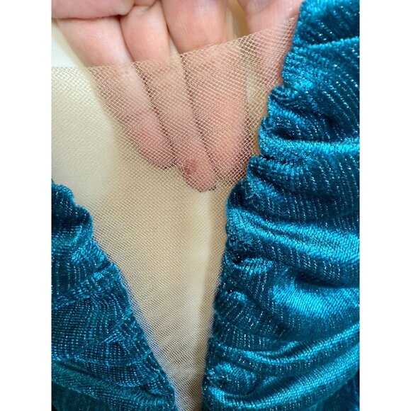 Michael Costello x REVOLVE Libra Mini Dress Turquoise NWT - Size S - Picture 8 of 8